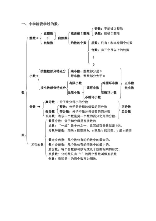 数的认识(一)数的分类