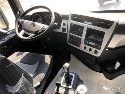 东风天龙kl自动挡载货车售价35万,新一代"绿通王"名副