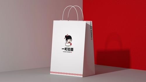 一町拉面 品牌全案策划和logo设计及产品包装设计