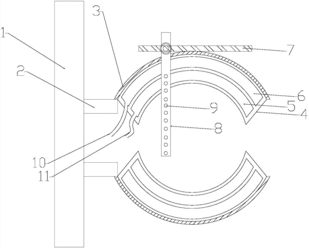 一种睾丸穿刺手术用夹具制造技术