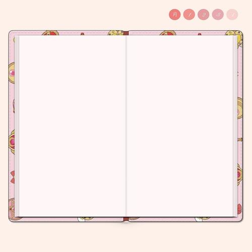 自制四月电子手帐模板