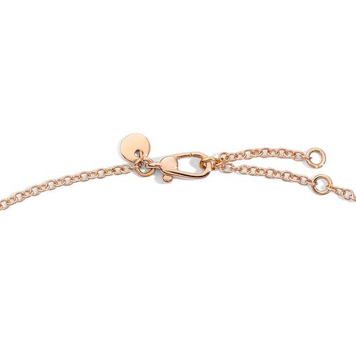 pomellato/宝曼兰朵 m"ama non m"ama pavè 18k金镶月光石和蓝宝石