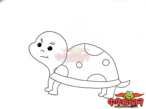 乌龟简笔画彩色步骤幼儿园乌龟简笔画