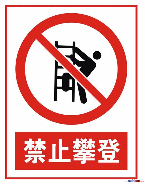 禁止攀登