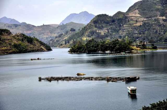 湘西保靖段酉水河流域风光带