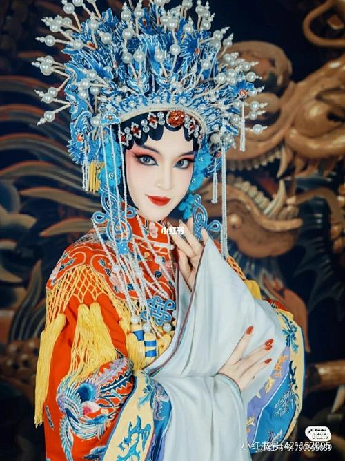 京剧脸谱人物_京剧_线描_写生_线描_人文_绘画