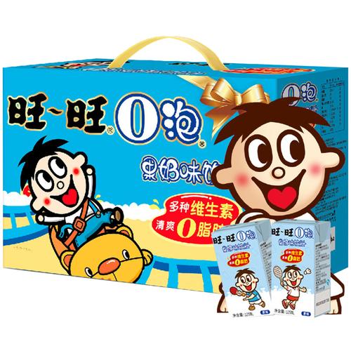 旺旺o泡果奶原味125ml20盒整箱果味含乳饮料视频