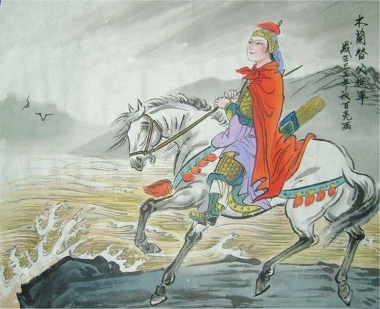 都不怎听到织布机的作响,只听见木兰的叹息声.过去问木兰在
