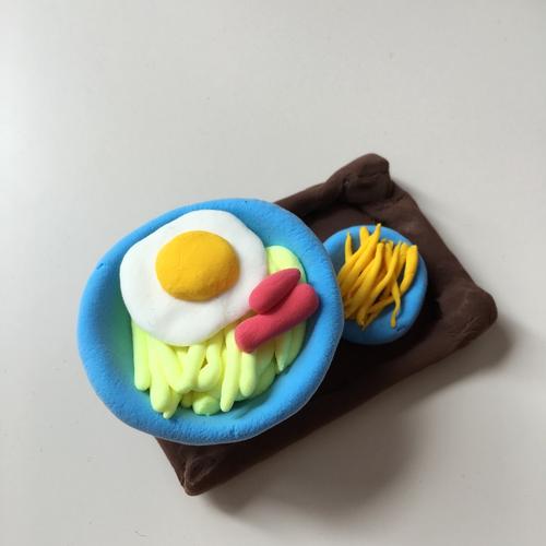 太空泥 面条偶