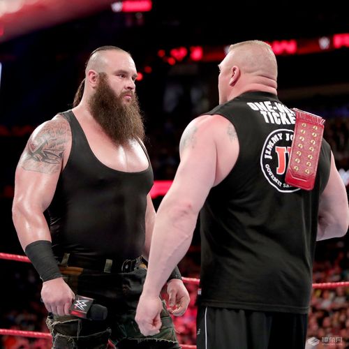 布洛克喊话罗曼,黑羊来搅局!《wwe raw 2017.04.04》