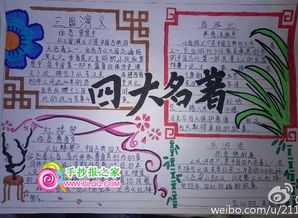 走进4大名著手抄报 四大名著手抄报