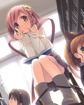 女生坐在椅子上的头像