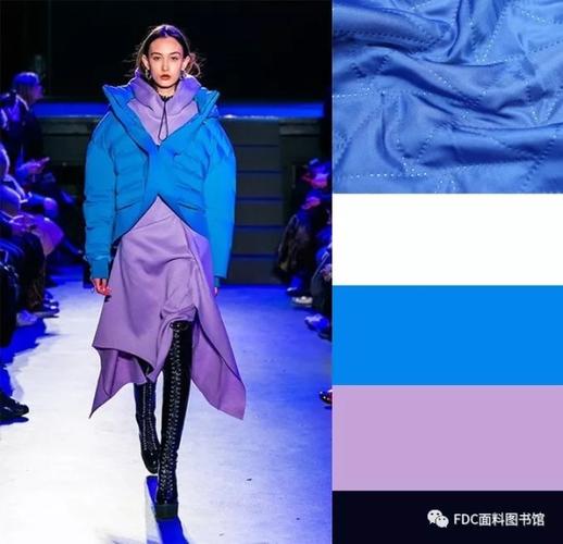 蓝色跟紫色搭配不好看?看看别人的秀场搭配!