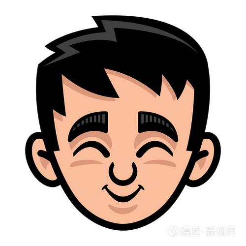 将保存到灯箱找到类似图像份额股票矢量插画 : 孩子可爱的脸卡通图