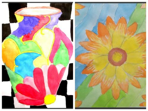 (道北小学.五年级美术)第九课《色彩的纯度》