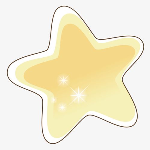 闪闪发亮的星星素材图片免费下载_高清卡通手绘psd_千