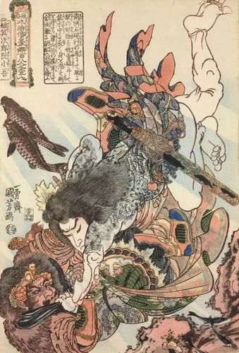 歌川国芳 浮世绘鬼才的"邪与媚"