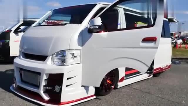 低趴和大宽体加持爆改的面包车