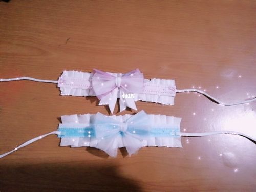 用口罩做的手环_口罩_兴趣爱好_手工