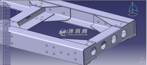 轻型卡车/货车车架设计