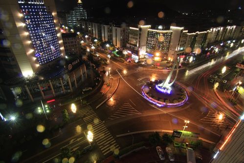 雨夜市标_我家长乐摄影大赛_新闻频道_福州新闻网