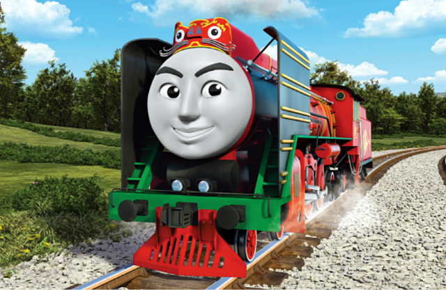 在这里 托马斯 1号蓝色小火车 他总是不知天高地厚,自我要求很高