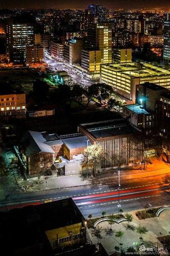 南非约翰内斯堡夜景