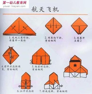 大班幼儿折纸步骤图片 手工折纸大全-蒲城教育文学网