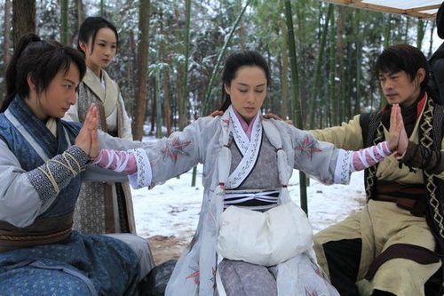 《大唐双龙传》剧照 王晶版《大唐双龙传之长生诀》正在央视一套晚十