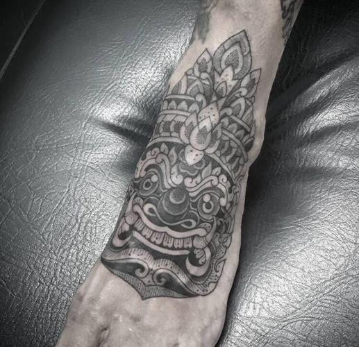 《传统的中国兽首纹身》纹身的寓意和每一段故事宝鸡纹身店佳佳刺青