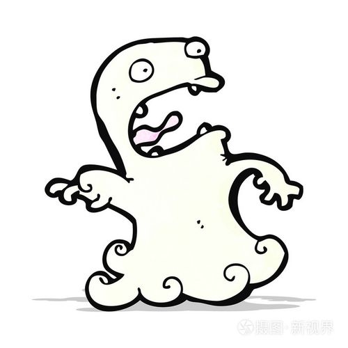 卡通幽灵鬼魂