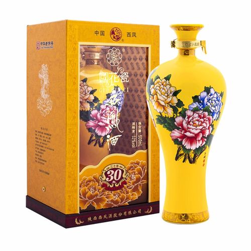 西凤西凤酒国花瓷西凤酒30年52度500ml单瓶装凤香正宗