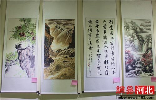 记者节献礼 中国梦61赶考行书画名家展石家庄开幕(全文)