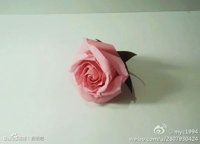 gg玫瑰酒杯玫瑰折纸教程