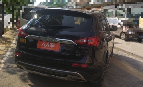 宜昌二手众泰t600 2014 款 2.0t dct尊贵型 黑色 - 小猪二手车