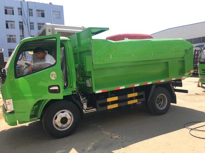 轻卡自卸渣土车 小型绿皮车 蓝牌小型自卸货车价格
