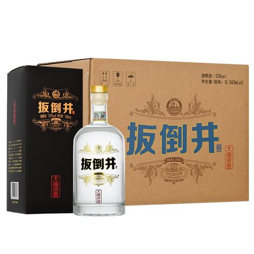 扳倒井52度价格带图片,扳倒井52度 扳倒井 52度白酒 大曲浓香 山东粮食酒 浓香型白酒 500ml*6瓶 礼盒装