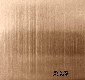 供应佛山高比304香槟金不锈钢拉丝板