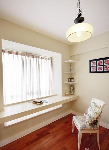 卧室飘窗书桌设计怎么好看