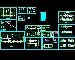 污水处理池体结构图