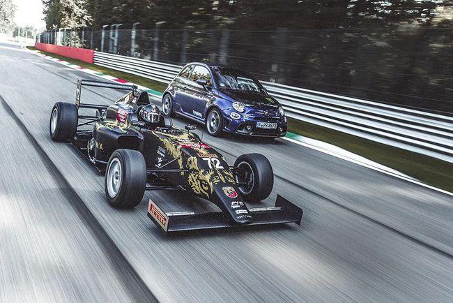 abarth邀请我去参加四级方程式赛道测试:像舒米(schumi),维特尔