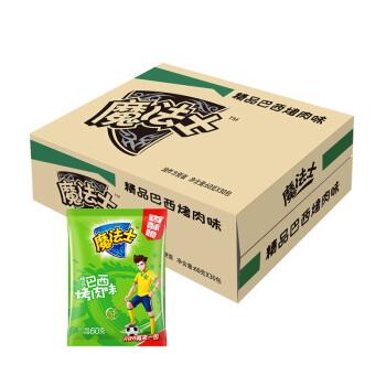 魔法士 方便面 精品巴西烤肉味干脆面 60g*30袋/箱