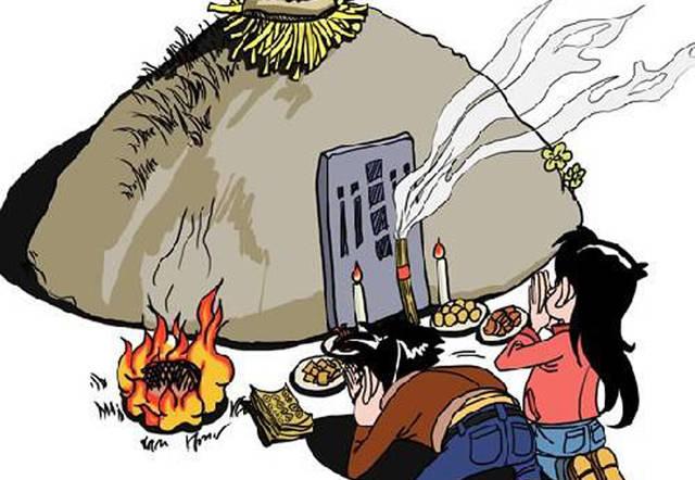 历史上第一个清明节扫墓的人?晋文公为介子推扫墓