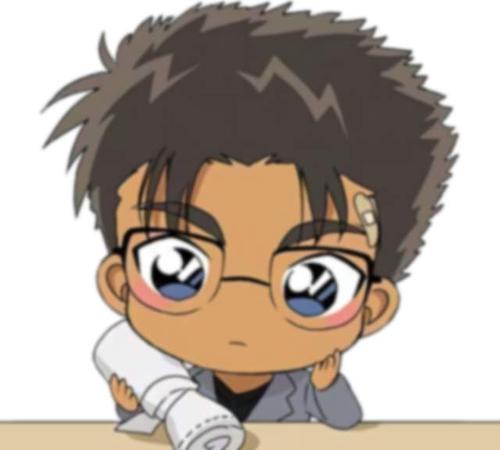 动漫头像分享之名侦探柯南,萌系柯南人物头像汇总