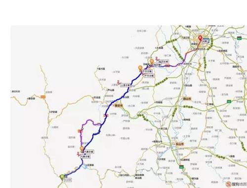 南丝之路线路图   古南方丝绸之路在中国四川的线路称作"灵关道"