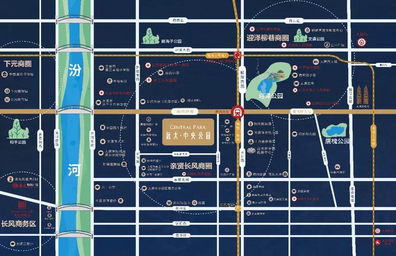 远大中央公园区位图