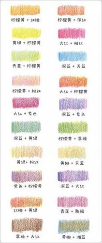 【绘画】-花瓣网|陪你做生活的设计师 | 彩铅色表