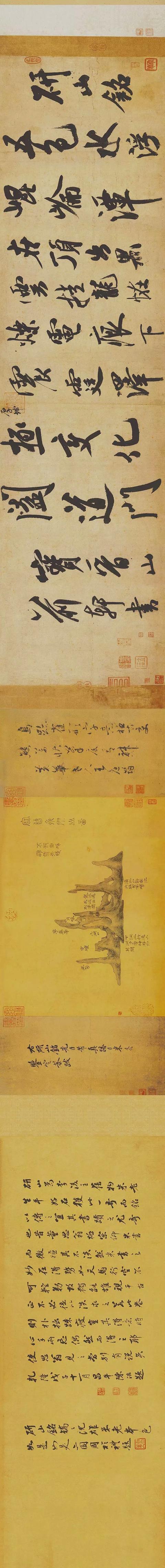 从米芾《研山铭》手卷,看古人赏石背后的尚志情怀