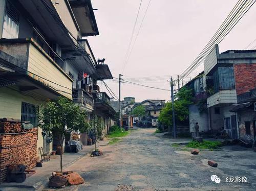 站,当年水运,铁运发达大坑口毛屋老村航拍大坑口老街在村干部的带领下