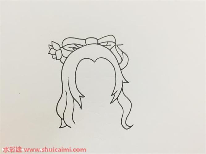 貂蝉怎么画貂蝉简笔画简单易画彩色